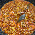 El cooksnap de Paco Collado cuando hizo Fideuá de marisco.