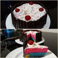 Cooksnap dari Wiena tan untuk resep Rainbow cake versi tumpuk