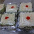 Cooksnap dari Ayuhan N R untuk resep Bolu Jerman Pandan Kukus
