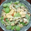 庭秀 的 絲瓜菇菇炒蛋 cooksnap