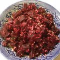 shropshirelass's cooksnap of when they made Beetroot poriyal by @Radikalkitchen.