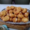El cooksnap de Vale cuando hizo Buñuelos dulces.