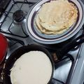 El cooksnap de Hernan Quiroz cuando hizo Panqueques.