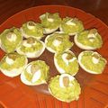 El cooksnap de González yamila cuando hizo Huevos rellenos de palta 🥑.