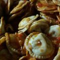 El cooksnap de Vivian Weber cuando hizo Masa para Sorrentinos fácil.
