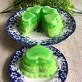 Cooksnap dari Isnawati untuk resep Puding lumut daun suji dan pandan