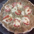 El cooksnap de Cristina Rey cuando hizo Tarta de zapallito y brócoli.