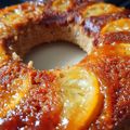 El cooksnap de Lucrecia Leone cuando hizo Torta invertida de cítricos.