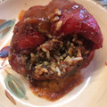 El cooksnap de Beatriz Alejandra Echenique Caceres cuando hizo Chile morrón (pimiento) relleno de carne molida y arroz.