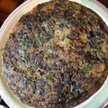 El cooksnap de berta cuando hizo Tortilla de espinaca, zanahoria y cebolla.