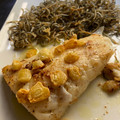 El cooksnap de Andrés cuando hizo Bacalao confitado con crujiente de gula.
