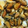 El cooksnap de Carlos Torres cuando hizo Mejillones a la gallega.