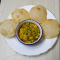 Sweta Sarkar's cooksnap of when they made লুচি ও ডাল আলুর তরকারি(luchi dal aloor tarkari recipe in Bengali).