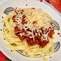El cooksnap de Juliet's Sweet Creations cuando hizo Spaguetti a la boloñesa con verduras.