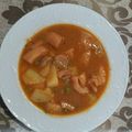 El cooksnap de jobeanpa cuando hizo Guiso de patatas con sepia.