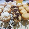 Cooksnap dari JinJin Gina Tendean untuk resep Sate Donat isi Cokelat (Eggless)