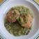 El cooksnap de LuzMa SG cuando hizo Tortitas de amaranto en salsa verde con nopales.