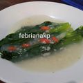 Cooksnap dari Febriana K. P. untuk resep Pok Choy Siram