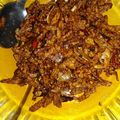 Cooksnap dari Ummu Khadijah untuk resep Orek tempe & bakso kering Pedas Manis