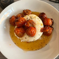 El cooksnap de Rebeca Garcia Fernández cuando hizo Aperitivo de burrata con tomates confitados.