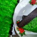 Cooksnap dari Afifatus Sholekah untuk resep Puding Lumut Pandan Coklat