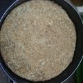 El cooksnap de Isa Machado cuando hizo Torta de banana y chía.