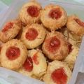 Cooksnap dari Cress Tanty untuk resep Thumbprint Cookies Strawberry