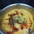 Aruna Thapar's cooksnap of when they made Kadhi.