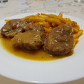 El cooksnap de raul cuando hizo Carrilleras de cerdo en salsa de vino.