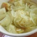 El cooksnap de Celia Ramírez cuando hizo Sopa de cebolla.