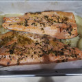 El cooksnap de Mafalda cuando hizo Trucha al horno con limón y orégano.
