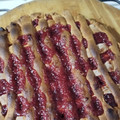 El cooksnap de Milagros Mendoza cuando hizo Pasta frola sin manteca y con harina leudante.