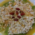 洪瓊美 的 鹹蛋燴絲瓜 cooksnap