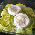 El cooksnap de mariadediegomate cuando hizo Rodajas de merluza con patatas cebolla y pimiento.