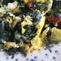El cooksnap de Irene-Guirao cuando hizo Acelgas con jamón y huevos.