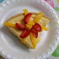 El cooksnap de Evita cuando hizo Pay de mango frío.