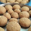 Dharti Kalpesh Pandya's cooksnap of when they made ચુરમાના લાડુ (Churma na ladu Recipe in Gujarati.
