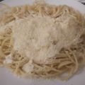 El cooksnap de Lucica Crişan cuando hizo Salsa de queso para pasta.