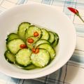 Iris Y 的 夏日清爽小菜 日本醋漬小黃瓜 cooksnap