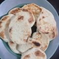 El cooksnap de Natalia Marquez cuando hizo Arepas andinas (harina de trigo).