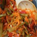 El cooksnap de Gisell Valcarcel cuando hizo Ensalada de habichuelas.