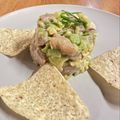 El cooksnap de Maria cuando hizo Tartar de atún y aguacate.