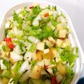 Cooksnap của Pan Xê (Ngọc Ý) khi họ làm theo món Pico de Gallo / Mango Salsa Fresca