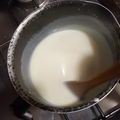 El cooksnap de Damaris cuando hizo Salsa blanca.