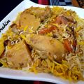 Hina Ibrahim's cooksnap of when they made Spicy Beef Mumbai Biryani.