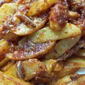 Cooksnap 0h Hana !! semasa beliau membuat Sambal Kentang & Ikan Bilis.