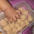 Cooksnap dari Reni Suhandi untuk resep Bakso udang (MpAsi 1y+/ balita)