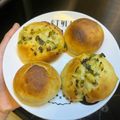 寫食譜很麻煩 的 青蔥餐包 cooksnap