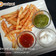 Seema gupta का कुकस्नैप जब उन्होंने फिंगर चिप्स (Finger chips recipe in hindi) बनाया था।
