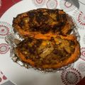 Cooksnap de Mamounette sur la recette Patates douces farcies au bœuf et épices orientales